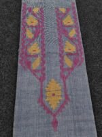 হাতে বোনা সুতি জামদানী পাঞ্জাবি পিস / ওয়ান পিস - Image 28