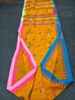 হাতে বোনা সুতি মনিপুরী শাড়ি - Image 26