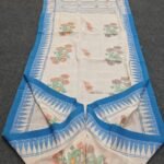 হাতে বোনা সুতি মনিপুরী শাড়ি