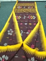 হাতে বোনা সুতি মনিপুরী শাড়ি - Image 5