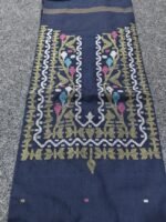 হাতে বোনা সুতি জামদানী পাঞ্জাবি পিস / ওয়ান পিস - Image 26