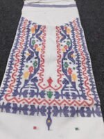 হাতে বোনা সুতি জামদানী পাঞ্জাবি পিস / ওয়ান পিস - Image 11