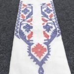 হাতে বোনা সুতি জামদানী পাঞ্জাবি পিস / ওয়ান পিস