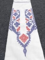 হাতে বোনা সুতি জামদানী পাঞ্জাবি পিস / ওয়ান পিস