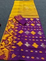 স্টুডেন্ট বাজেটের ঢাকাই জামদানী শাড়ি - Image 13