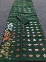 স্টুডেন্ট বাজেটের ঢাকাই জামদানী শাড়ি - Image 23