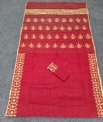 সুতী হাতে বোনা ঢাকাই জামদানী শাড়ি - Image 4