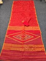 সুতী হাতে বোনা ঢাকাই জামদানী শাড়ি - Image 8