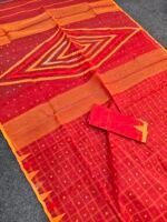 সুতী হাতে বোনা ঢাকাই জামদানী শাড়ি - Image 9