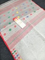 সুতী হাতে বোনা ঢাকাই জামদানী শাড়ি - Image 13