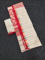 সুতী হাতে বোনা ঢাকাই জামদানী শাড়ি - Image 14