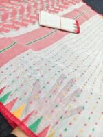 সুতী হাতে বোনা ঢাকাই জামদানী শাড়ি - Image 16