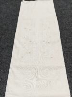 হাতে বোনা সুতি জামদানী পাঞ্জাবি পিস / ওয়ান পিস - Image 28