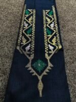 হাতে বোনা সুতি জামদানী পাঞ্জাবি পিস / ওয়ান পিস - Image 11