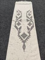 হাতে বোনা সুতি জামদানী পাঞ্জাবি পিস / ওয়ান পিস - Image 13