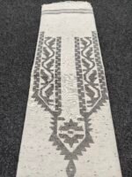 হাতে বোনা সুতি জামদানী পাঞ্জাবি পিস / ওয়ান পিস - Image 21