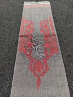 হাতে বোনা সুতি জামদানী পাঞ্জাবি পিস / ওয়ান পিস - Image 22